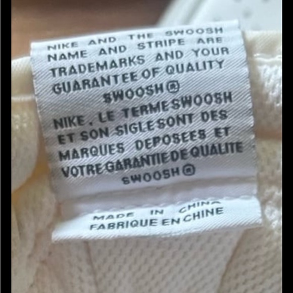 Nike high dunk White High-Top Sneakers Classic Design size 6 - Picture 9 of 10